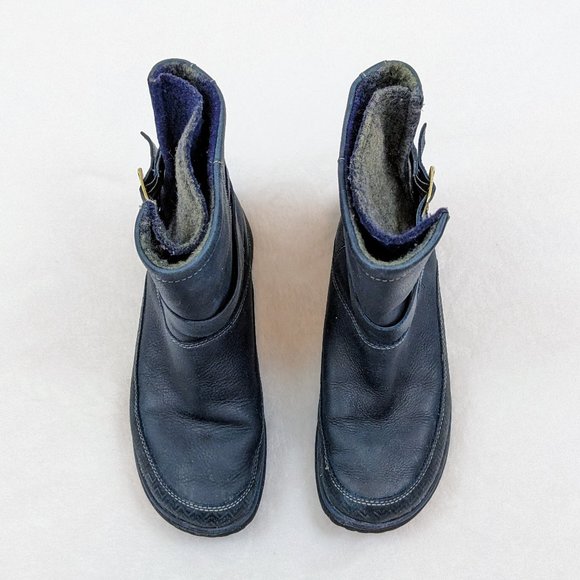 Chaco Hopi Boot Blue Steel Wool Leather - Picture 5 of 14